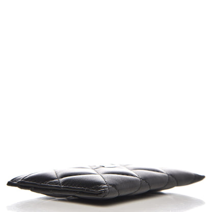 Chanel Lambskin Quilted Card Holder Black 4 of 8