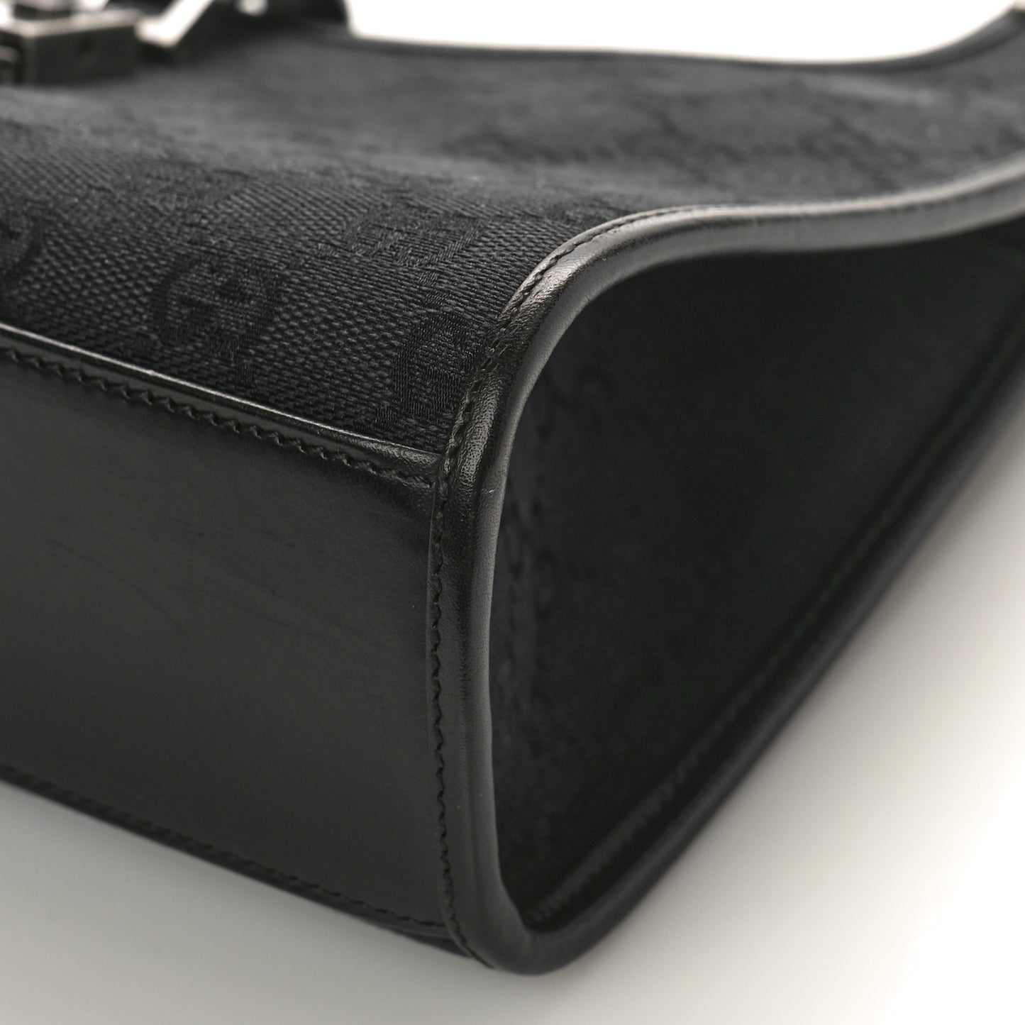 Monogram Small Bardot Black