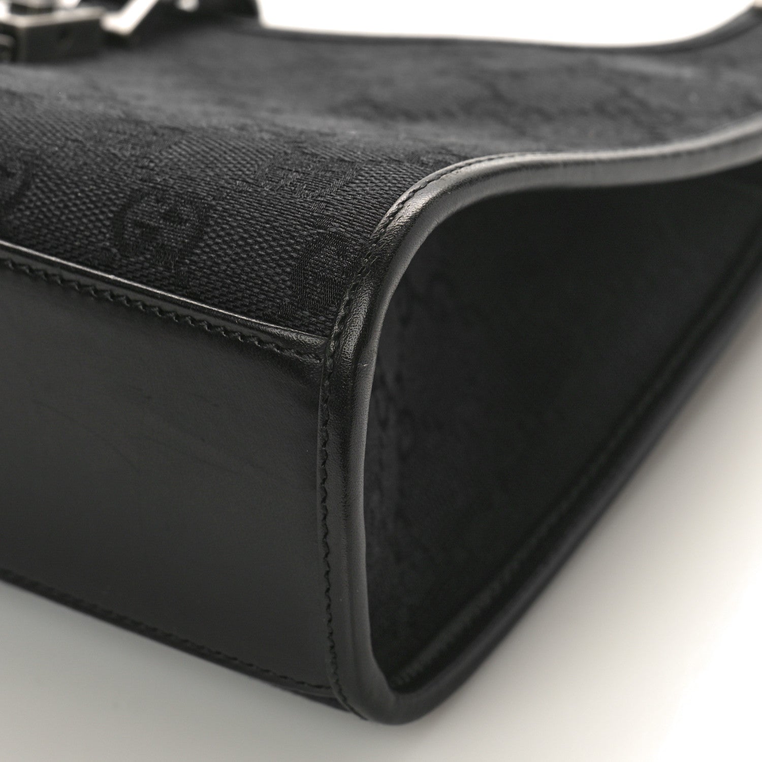 Gucci Monogram Small Bardot Black 9 of 9