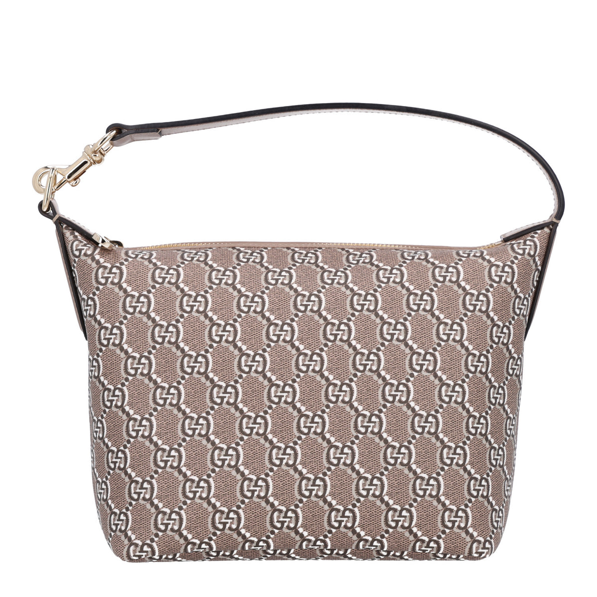 Gucci GG Shadow Monogram Super Mini Ophidia Shoulder Bag Taupe 1 of 10