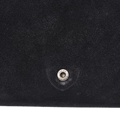 Gucci Suede Mini Dionysus Chain Wallet Black 12 of 13