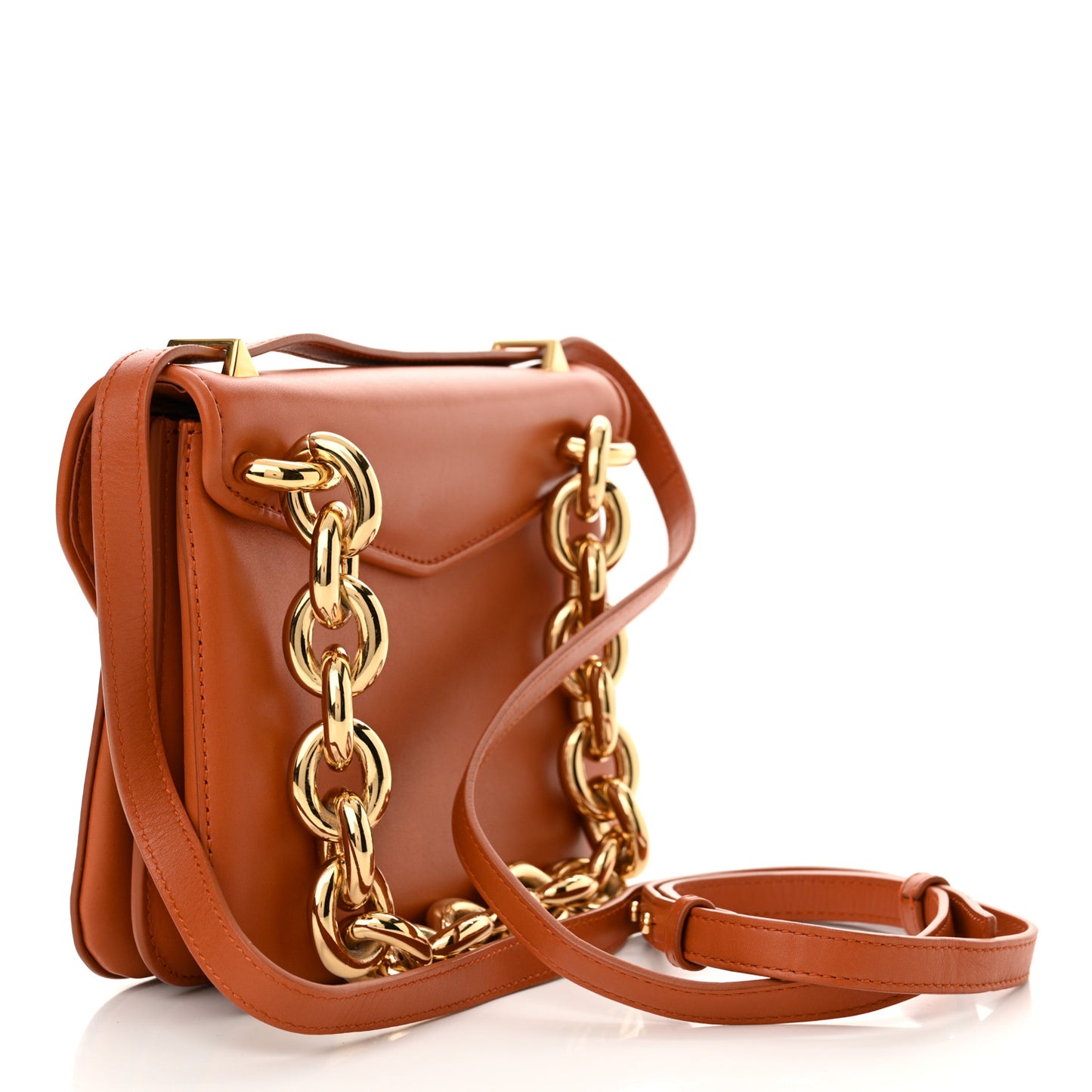 Calfskin Mount Envelope Bag Maple