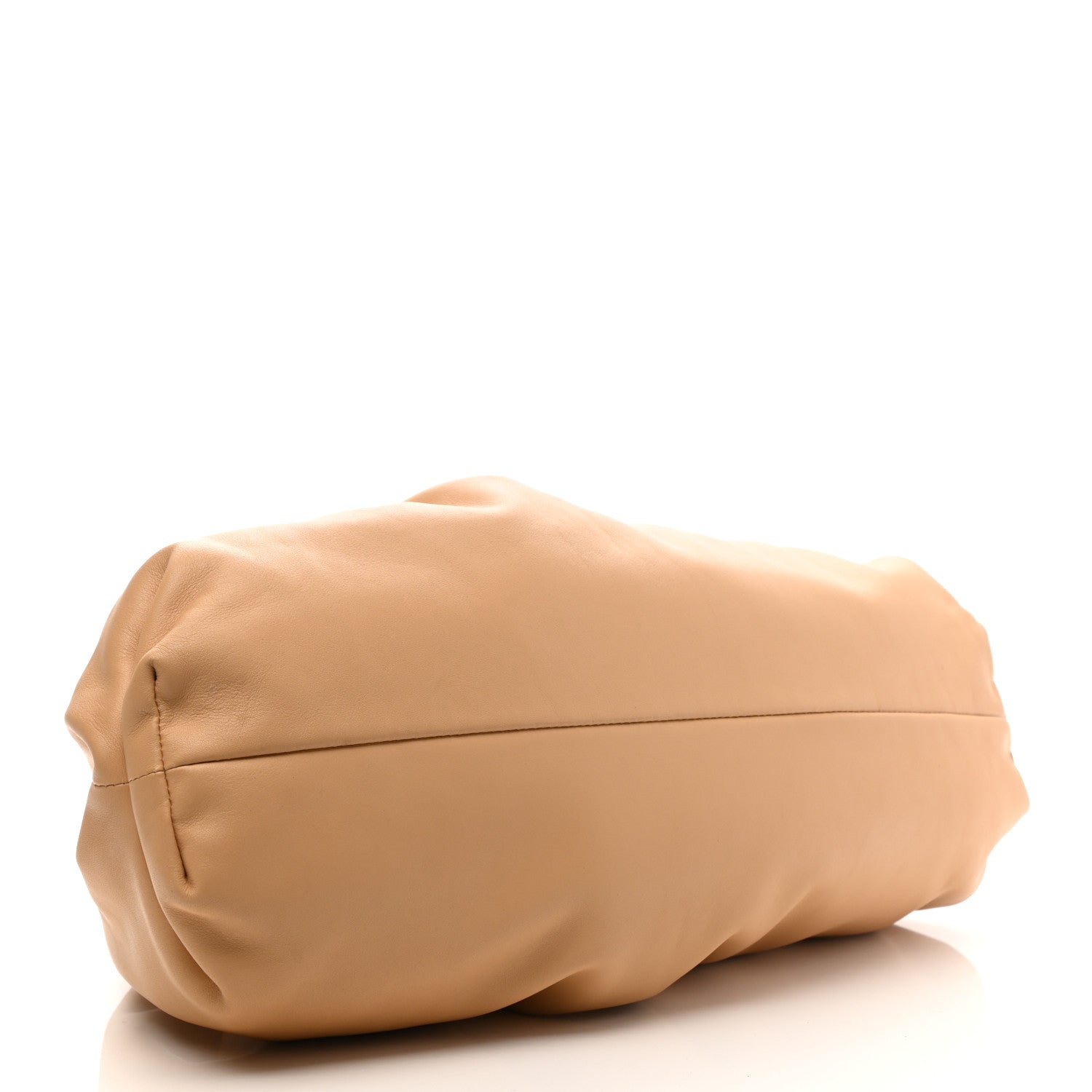 Bottega Veneta Smooth Butter Calf The Pouch Oversized Clutch Nude 3 of 6