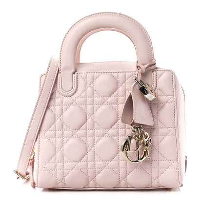 Christian Dior Lambskin Cannage Lily Tote Light Pink 1 of 11