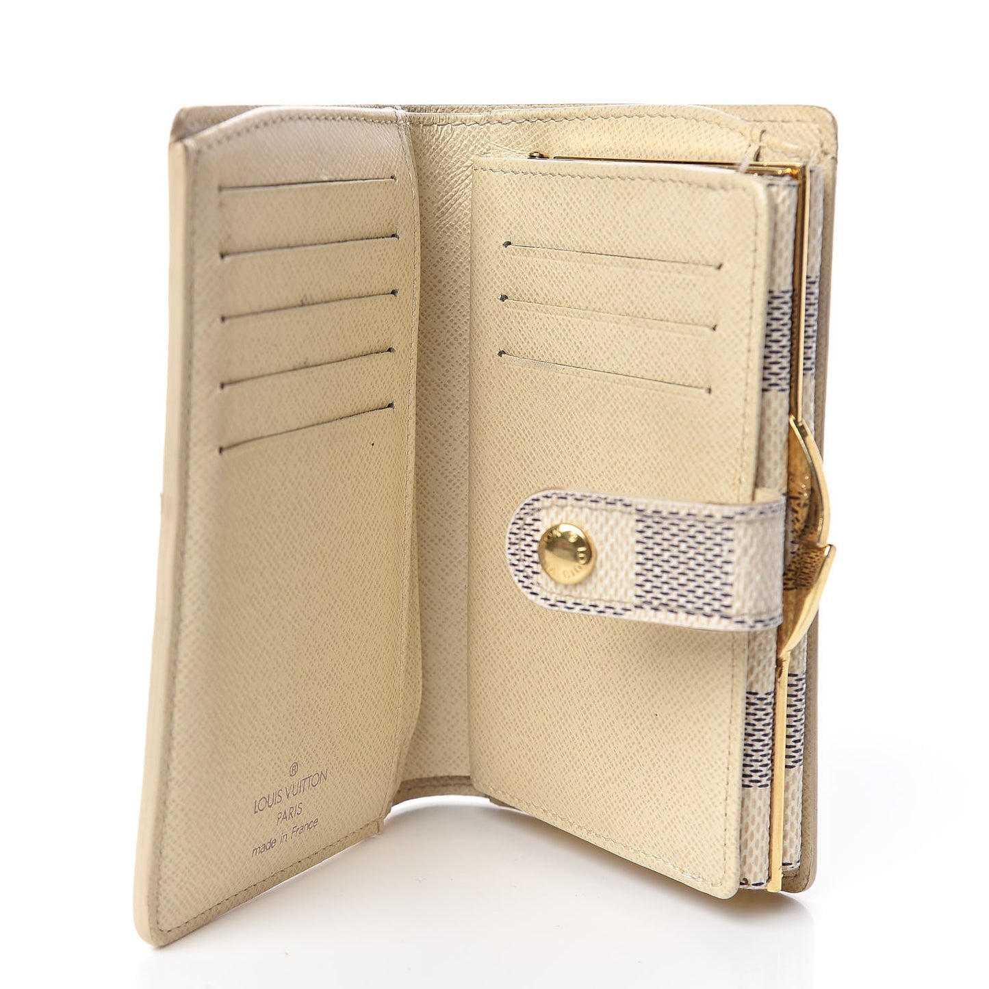 Damier Azur French Purse Wallet