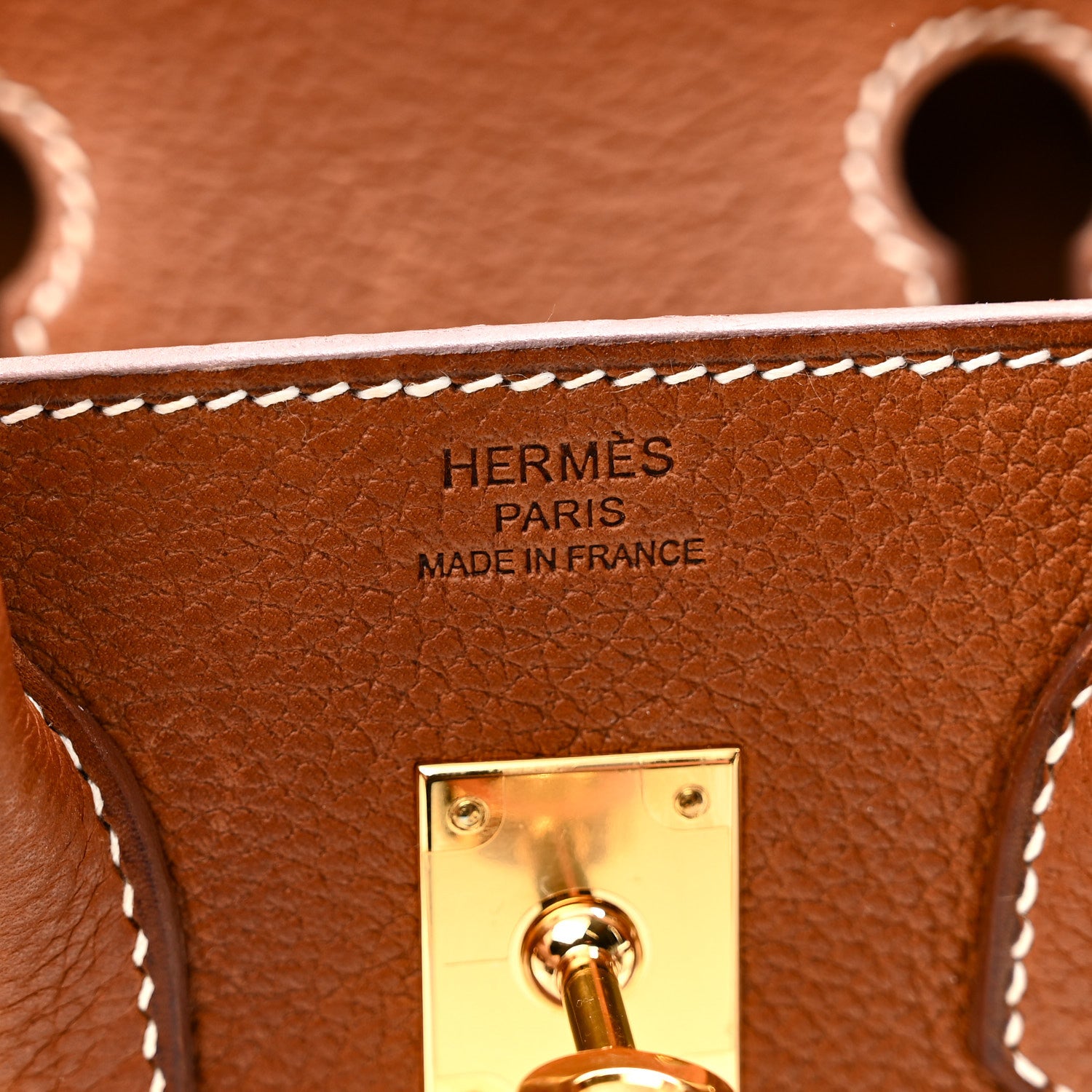 Hermes Natural Barenia Faubourg Birkin 25 Fauve 6 of 12