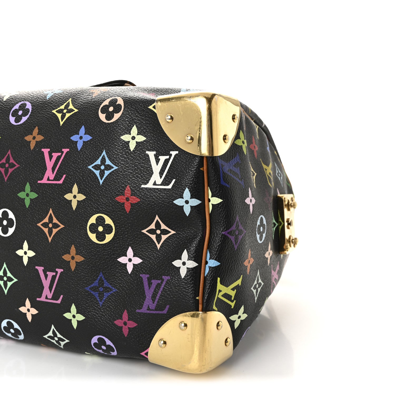 Louis Vuitton Monogram Multicolor Speedy 30 Black 9 of 9