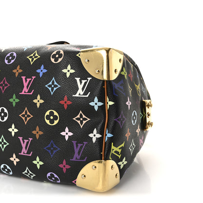 Louis Vuitton Monogram Multicolor Speedy 30 Black 9 of 9
