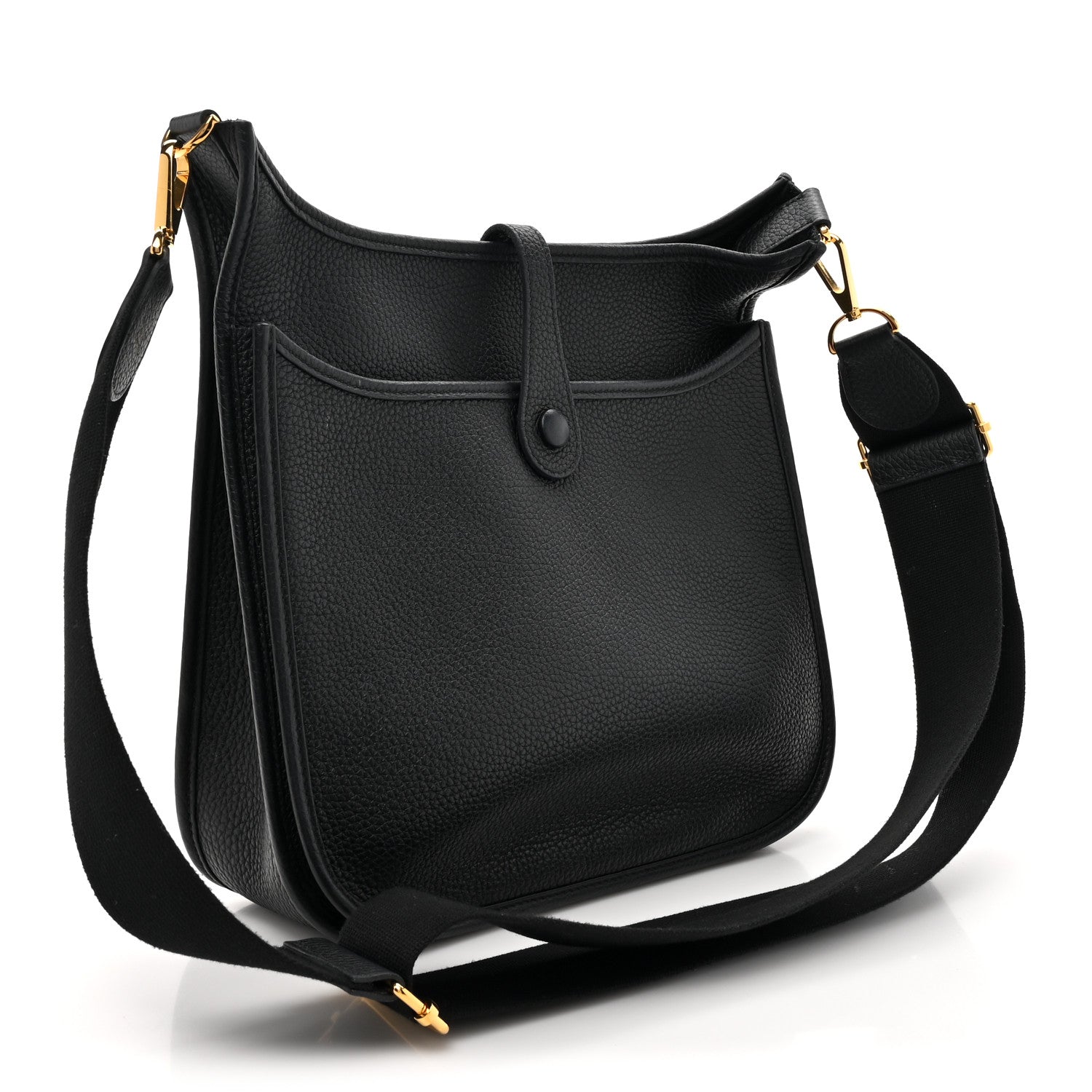 Hermes Taurillon Clemence EVELYNE III PM Black 3 of 13