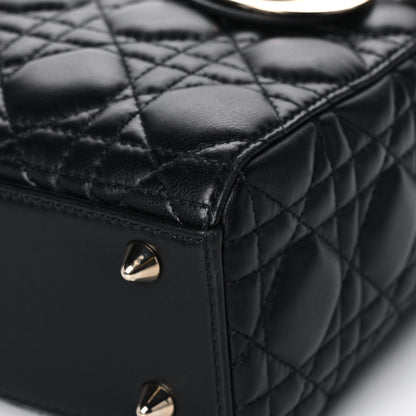 Christian Dior Lambskin Cannage Small My ABCDior Lady Dior Black 11 of 16