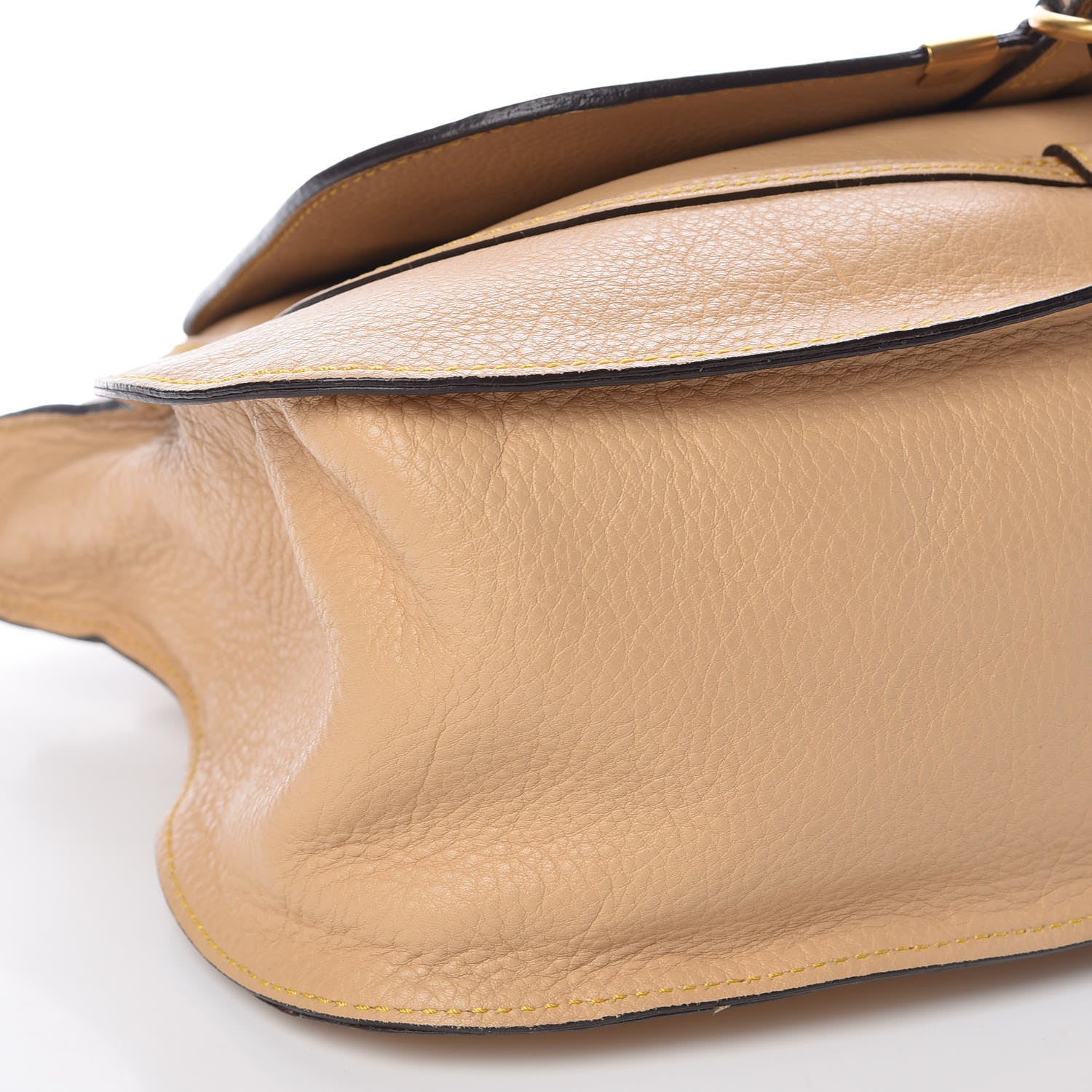 Chloe Calfskin Medium Marcie Satchel Sand Shell 9 of 12