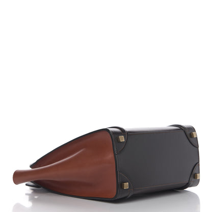 Celine Satin Smooth Calfskin Micro Tri-Color Luggage 3 of 12