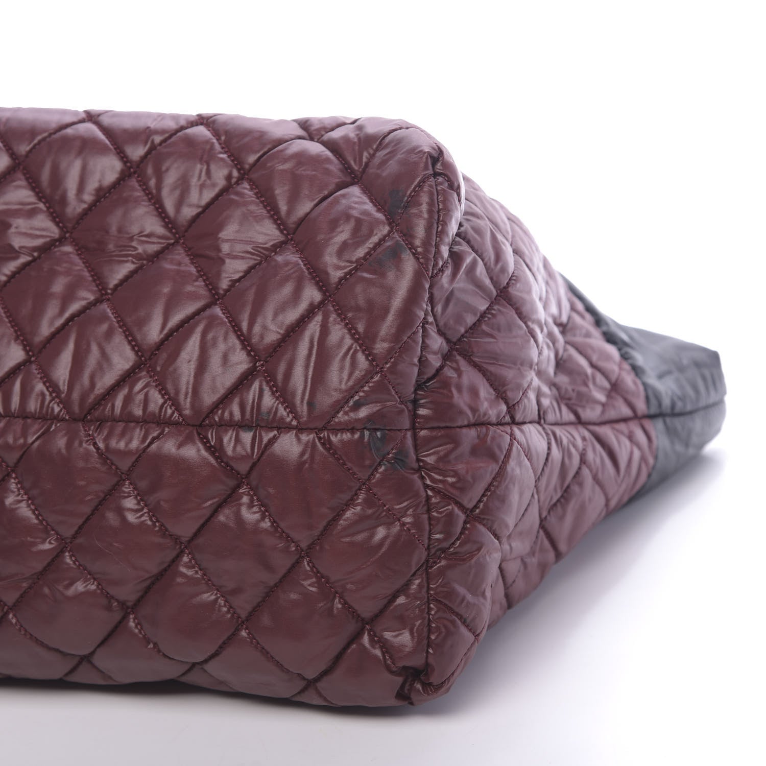 Chanel Nylon Quilted Medium Coco Cocoon Reversible Tote Black 17 of 19
