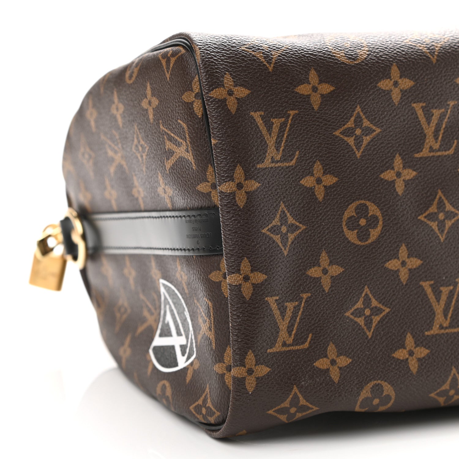 Louis Vuitton Monogram My World Tour Speedy Bandouliere 30 Black 10 of 11