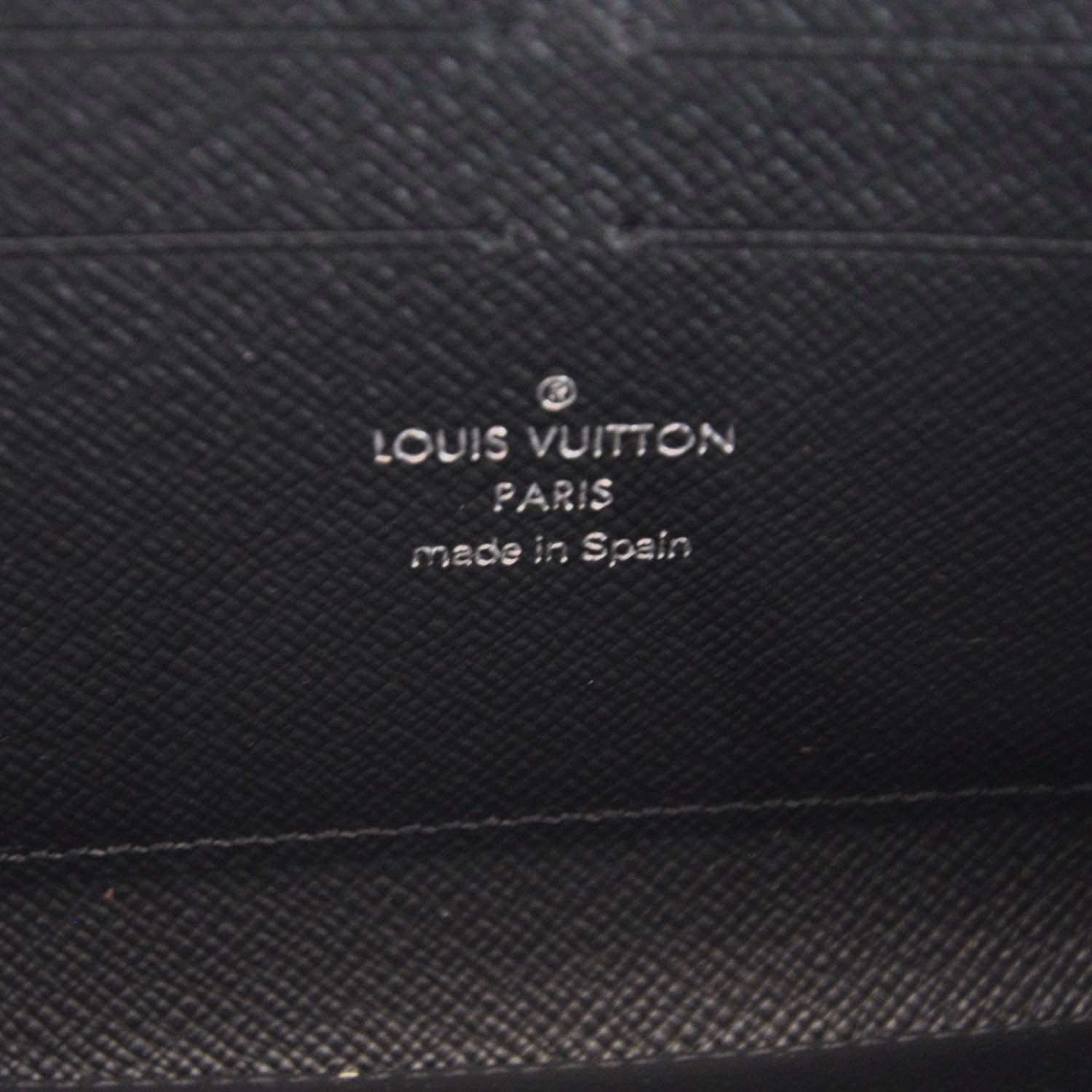 Louis Vuitton Epi Leather Zippy Wallet Black 7 of 8
