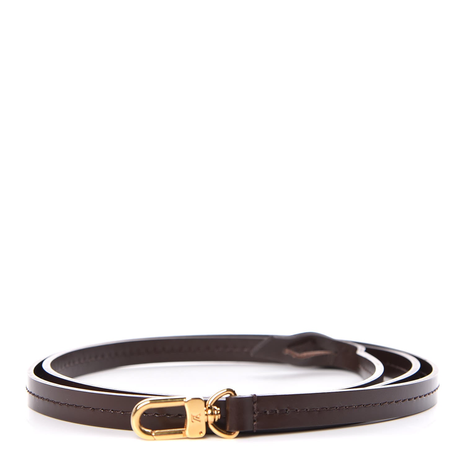 Louis Vuitton Calfskin 12mm Favorite Long Strap Brown 1 of 4