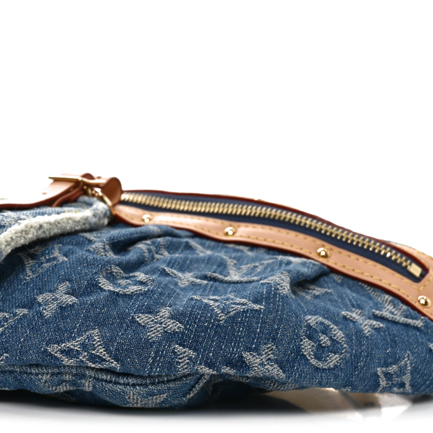 Louis Vuitton Monogram Denim High Rise Bumbag Blue 8 of 8