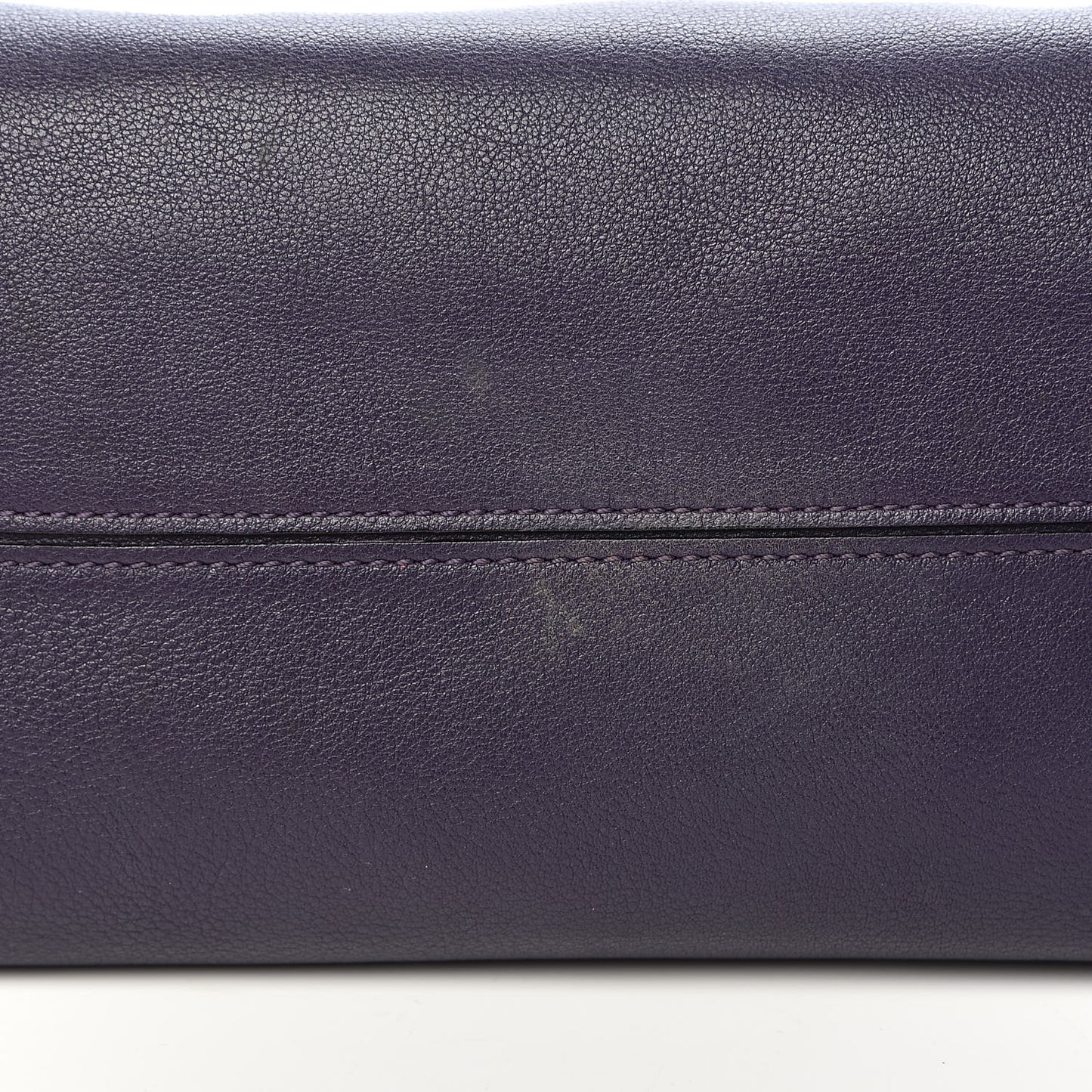 Calfskin Flamenco Knot Flap Bag Violet