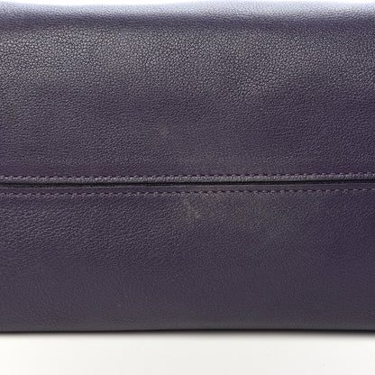 Loewe Calfskin Flamenco Knot Flap Bag Violet 15 of 16