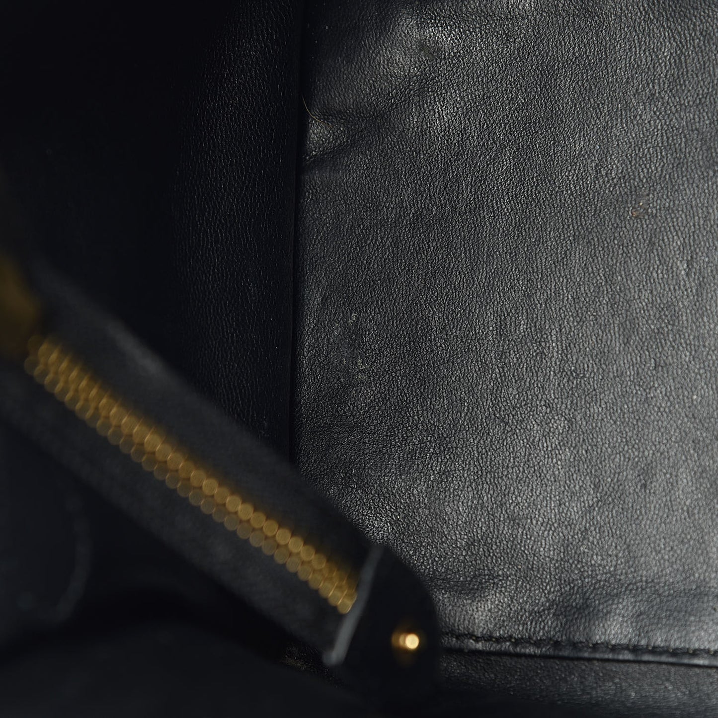 Smooth Calfskin Mini Luggage Black