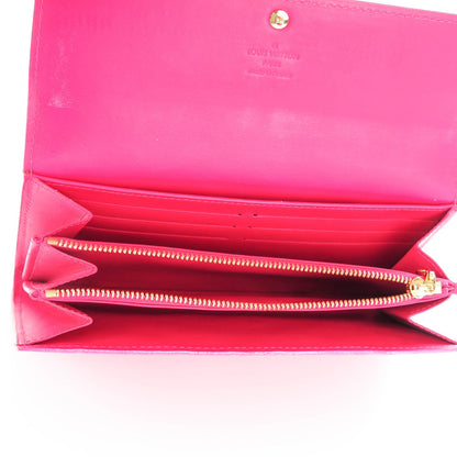 Louis Vuitton Vernis Sarah Wallet Rose Pop 7 of 8