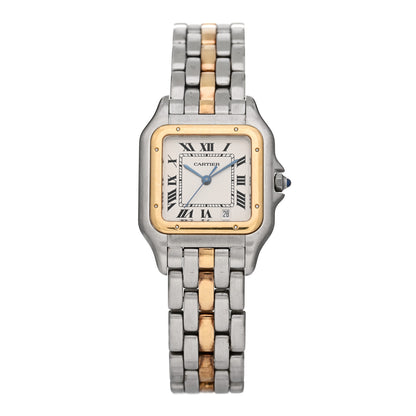 Cartier Stainless Steel 18K Yellow Gold 27mm Panthere Quartz Watch 1 of 4