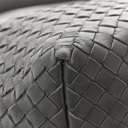 Bottega Veneta Nappa Intrecciato Medium Garda Bag Light Grey 11 of 12