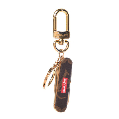 Louis Vuitton X SUPREME Monogram Pocket Knife Bag Charm Key Holder 1 of 4