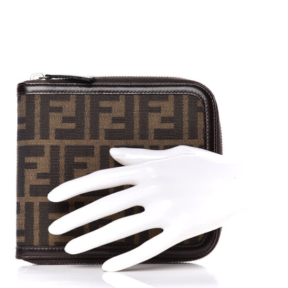 Fendi Zucca Zip Around Pouch Tobacco 2 of 6