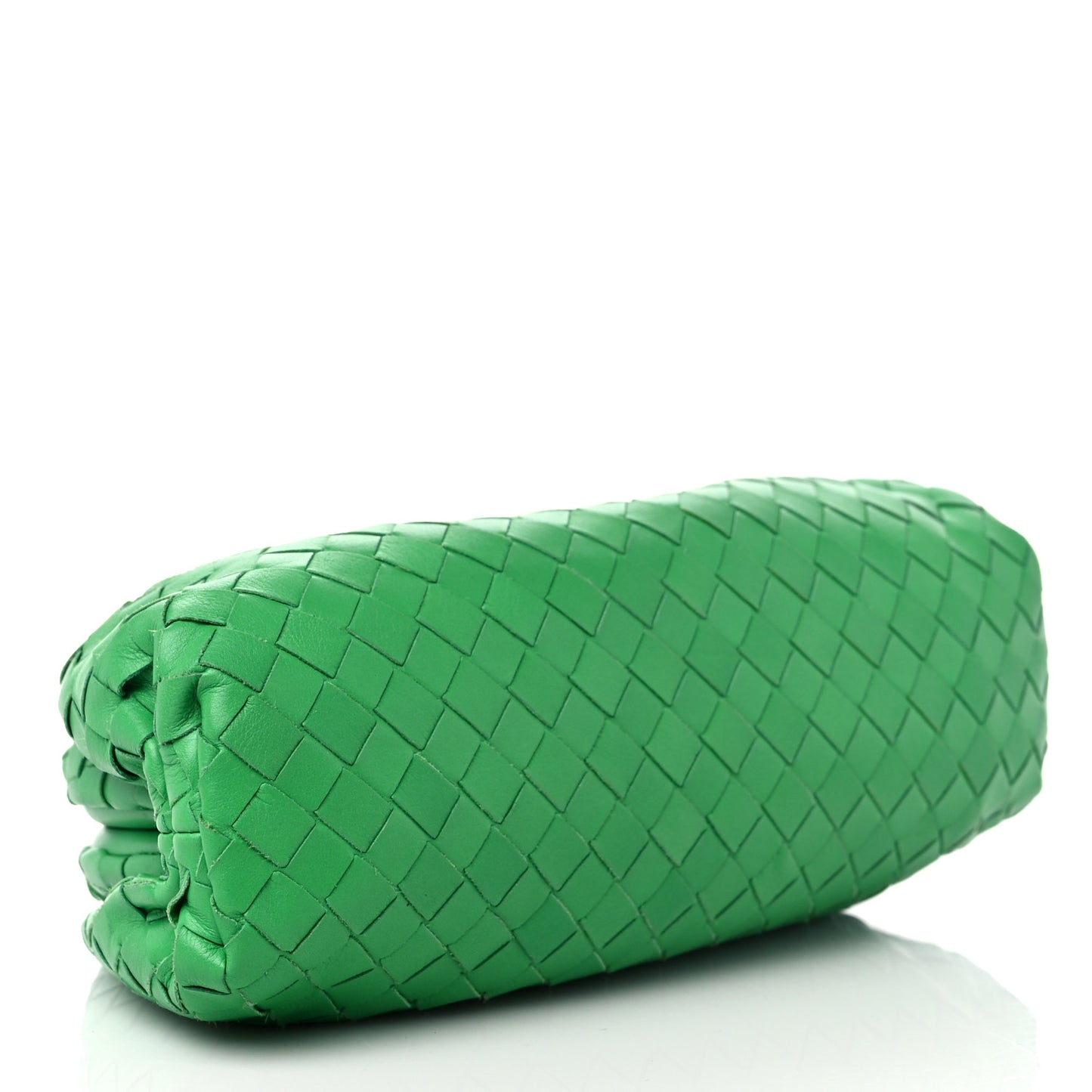 Nappa Intrecciato The Mini Pouch Clutch Parakeet