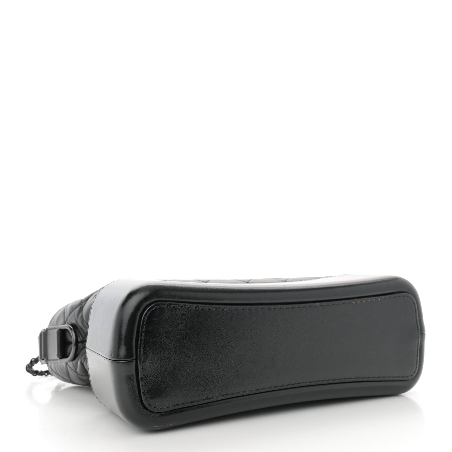 Chanel Aged Calfskin Quilted Medium Gabrielle Hobo So Black 4 of 13