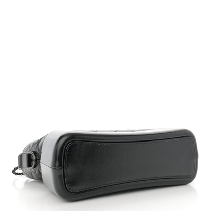 Chanel Aged Calfskin Quilted Medium Gabrielle Hobo So Black 4 of 13