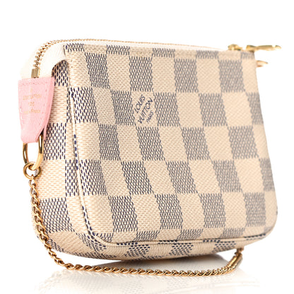 Louis Vuitton Damier Azur 2018 Christmas Animation Mini Pochette Accessories 3 of 11