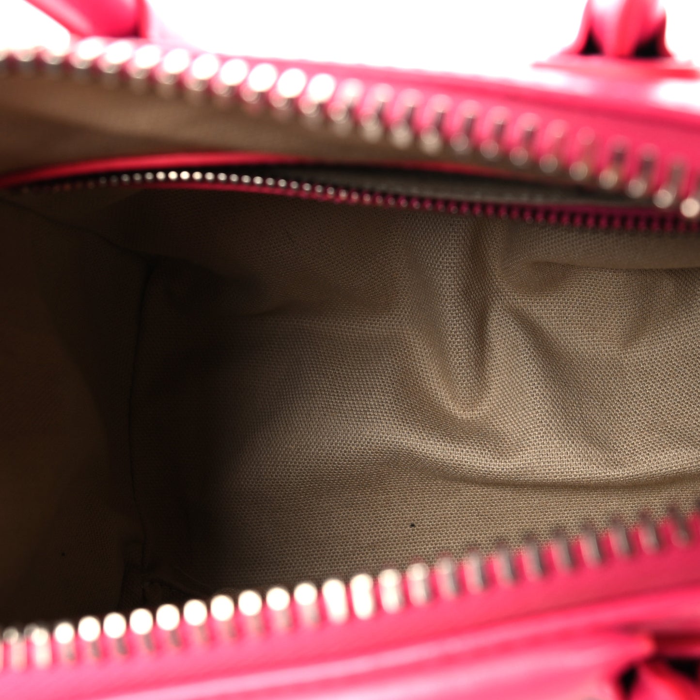 Shiny Lord Calfskin Mini Antigona Shocking Pink