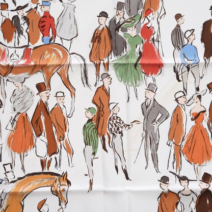 Hermes Silk Paddock Scarf 90 3 of 8