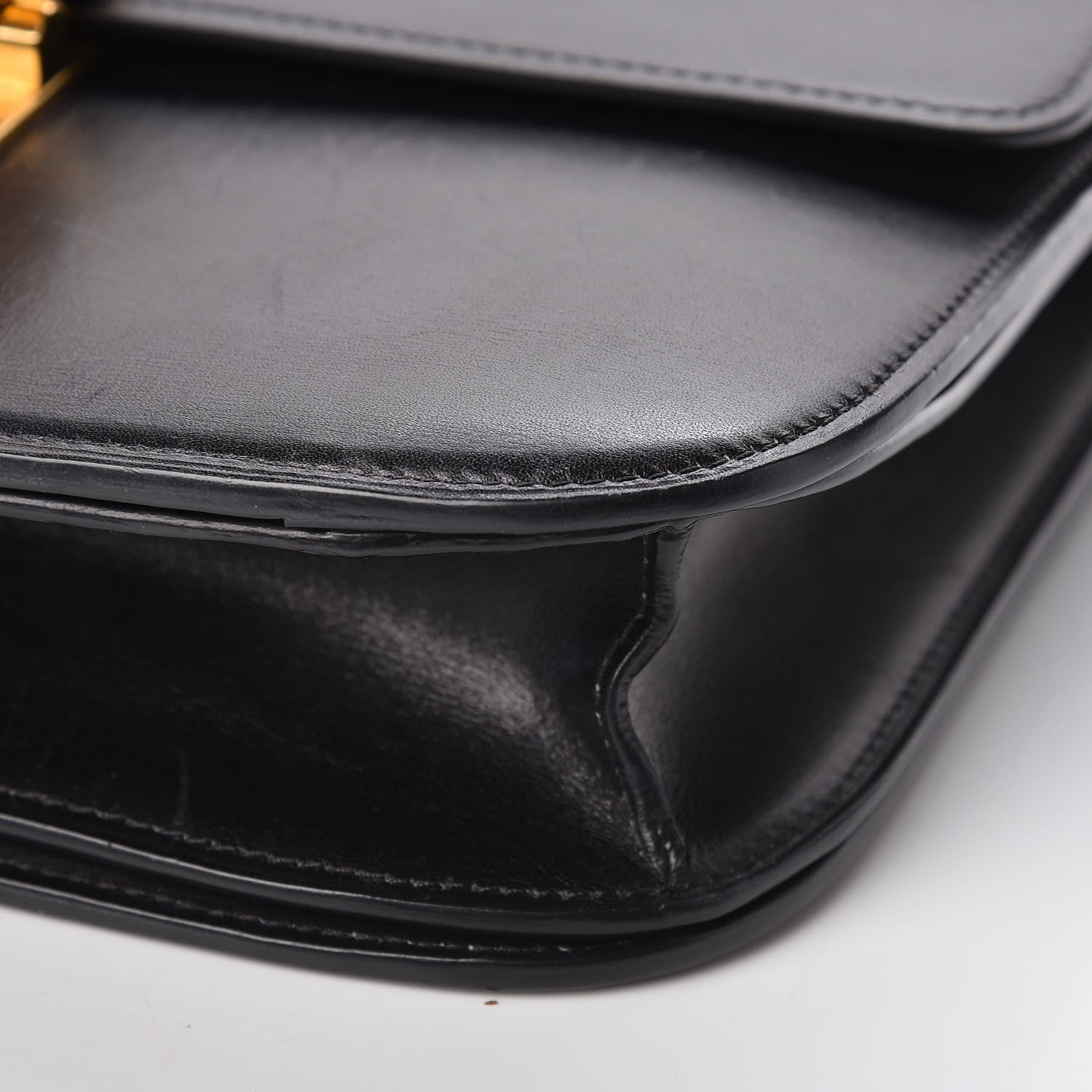 Celine Box Calfskin Medium Classic Box Flap Bag Black 6 of 18