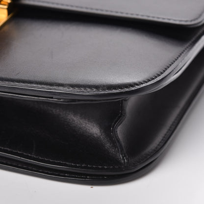 Celine Box Calfskin Medium Classic Box Flap Bag Black 6 of 18