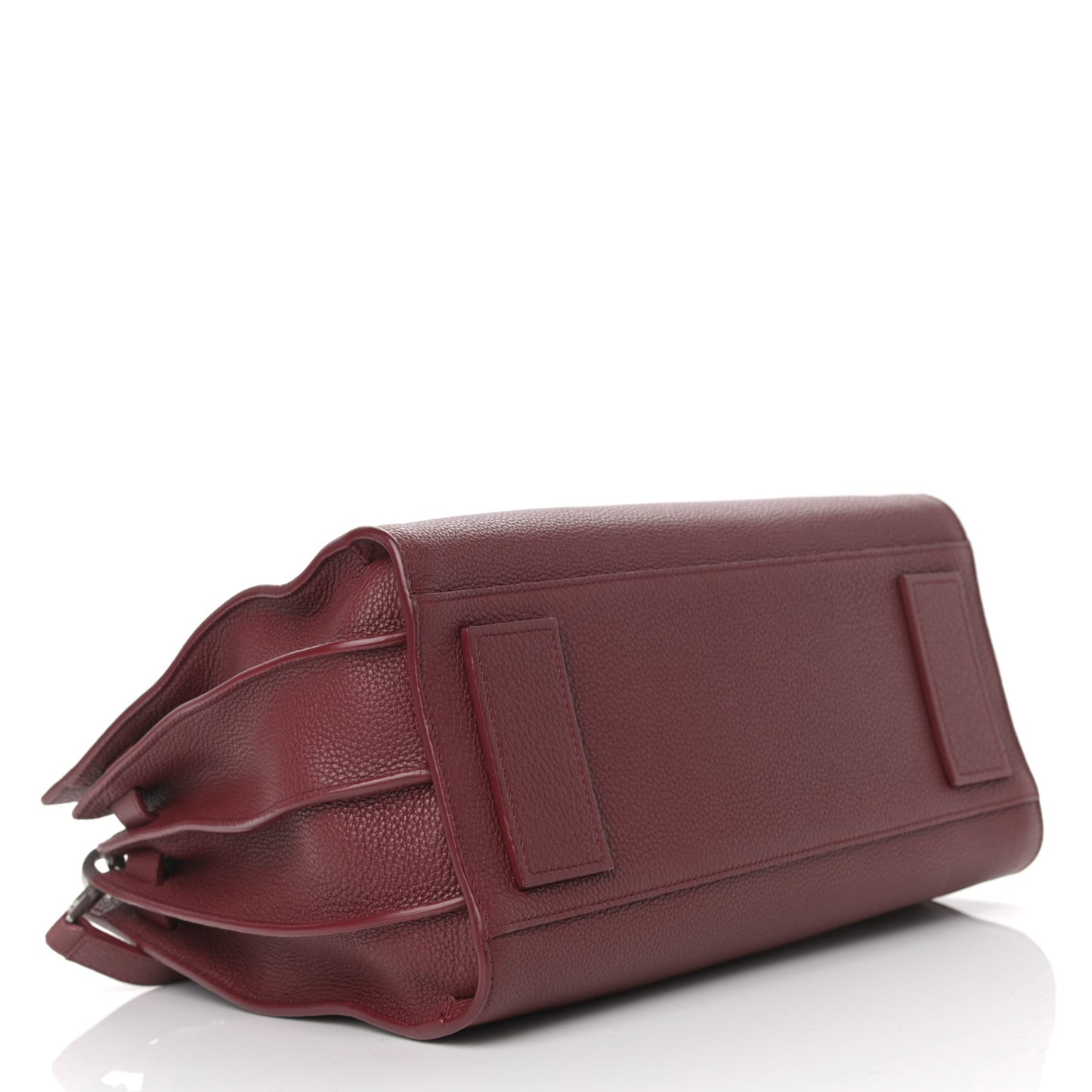 Grained Calfskin Small Supple Sac De Jour Dark Pallisandre