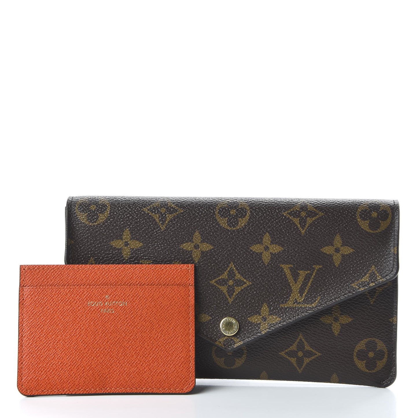 Monogram Jeanne Wallet Rose Ballerine