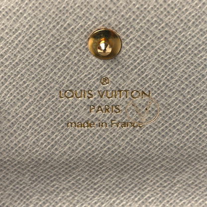 Louis Vuitton Monogram Dentelle Elise Wallet Silver 6 of 8