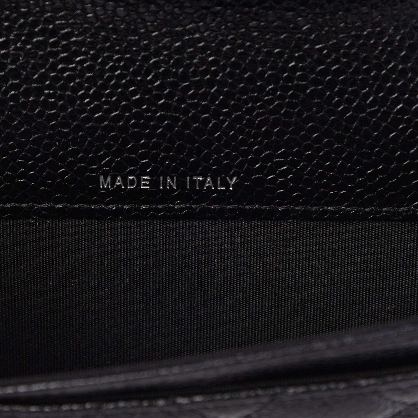 Caviar Quilted Incognito Flap Card Holder Black