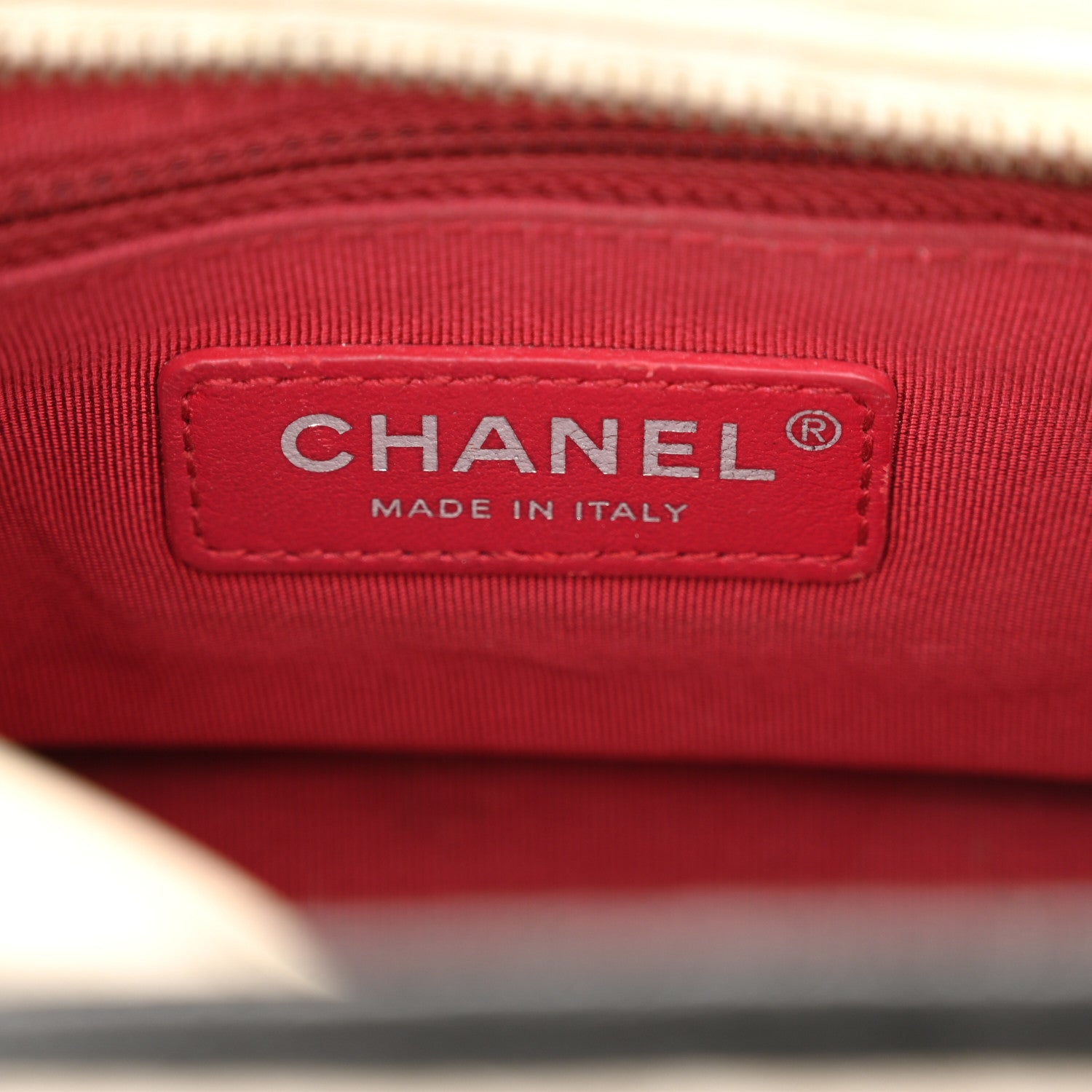 Chanel Aged Calfskin Quilted Small Gabrielle Hobo Black White 6 of 14