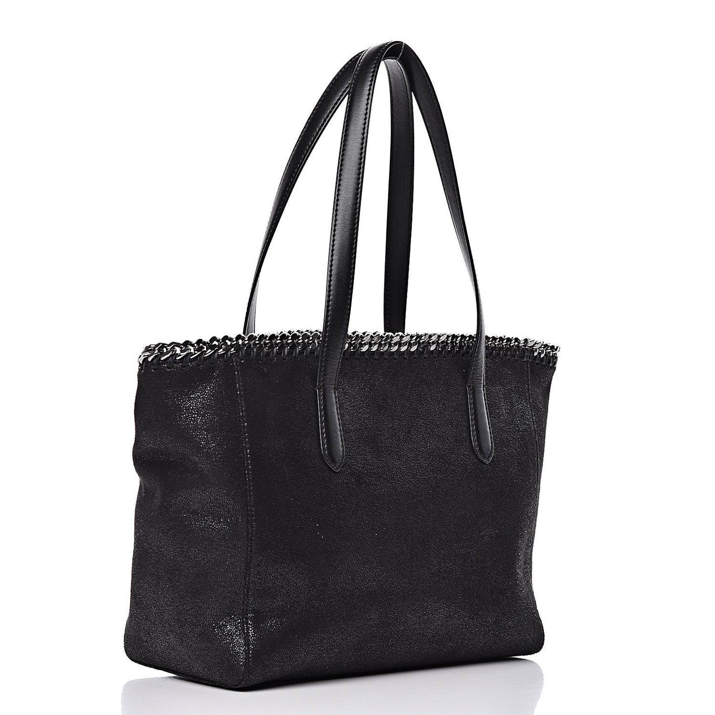 Shaggy Deer Falabella East West Shopper Tote Black