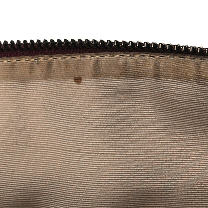 Burberry Nova Check Patent Small Chester Bowling Bag Dark Red 5 of 8