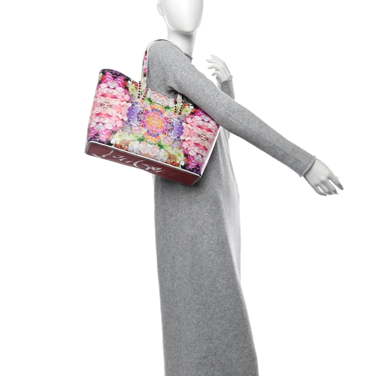 Calfskin Mini Paris Blooming Cabata Tote
