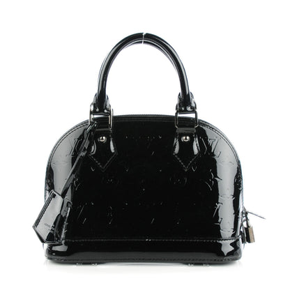 Louis Vuitton Vernis Alma BB Noir Magnetique 1 of 10