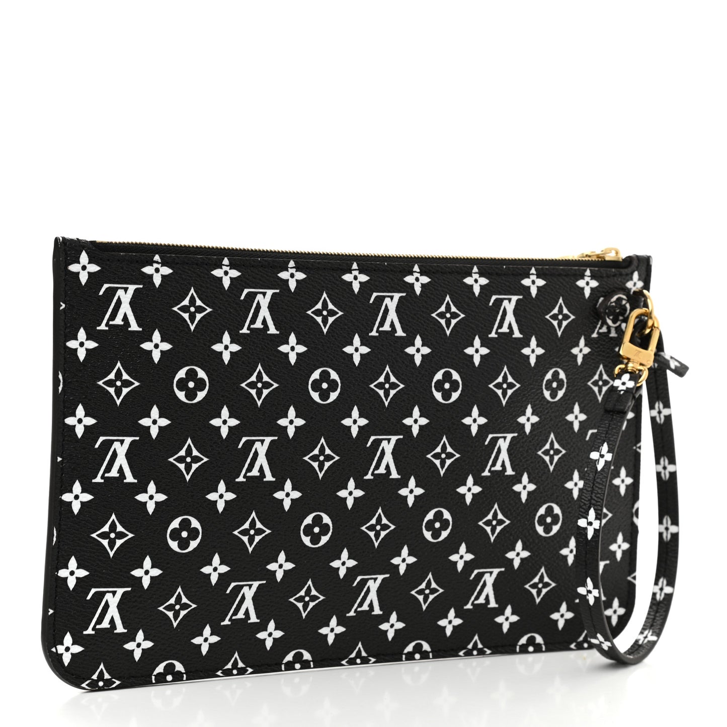 Monogram Giant Jungle Neverfull MM GM Pochette Black