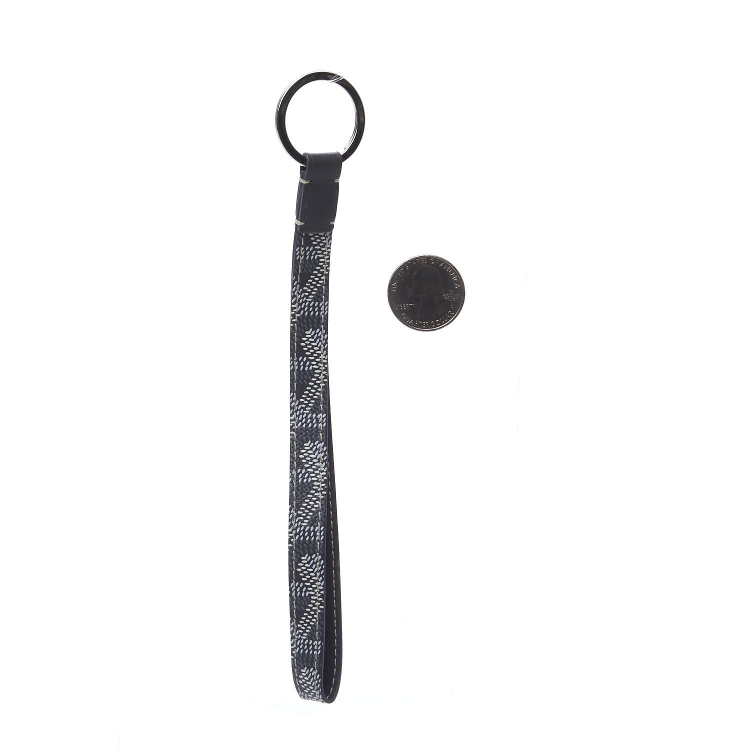 Goyard Goyardine Sesame Key Holder Grey 2 of 4