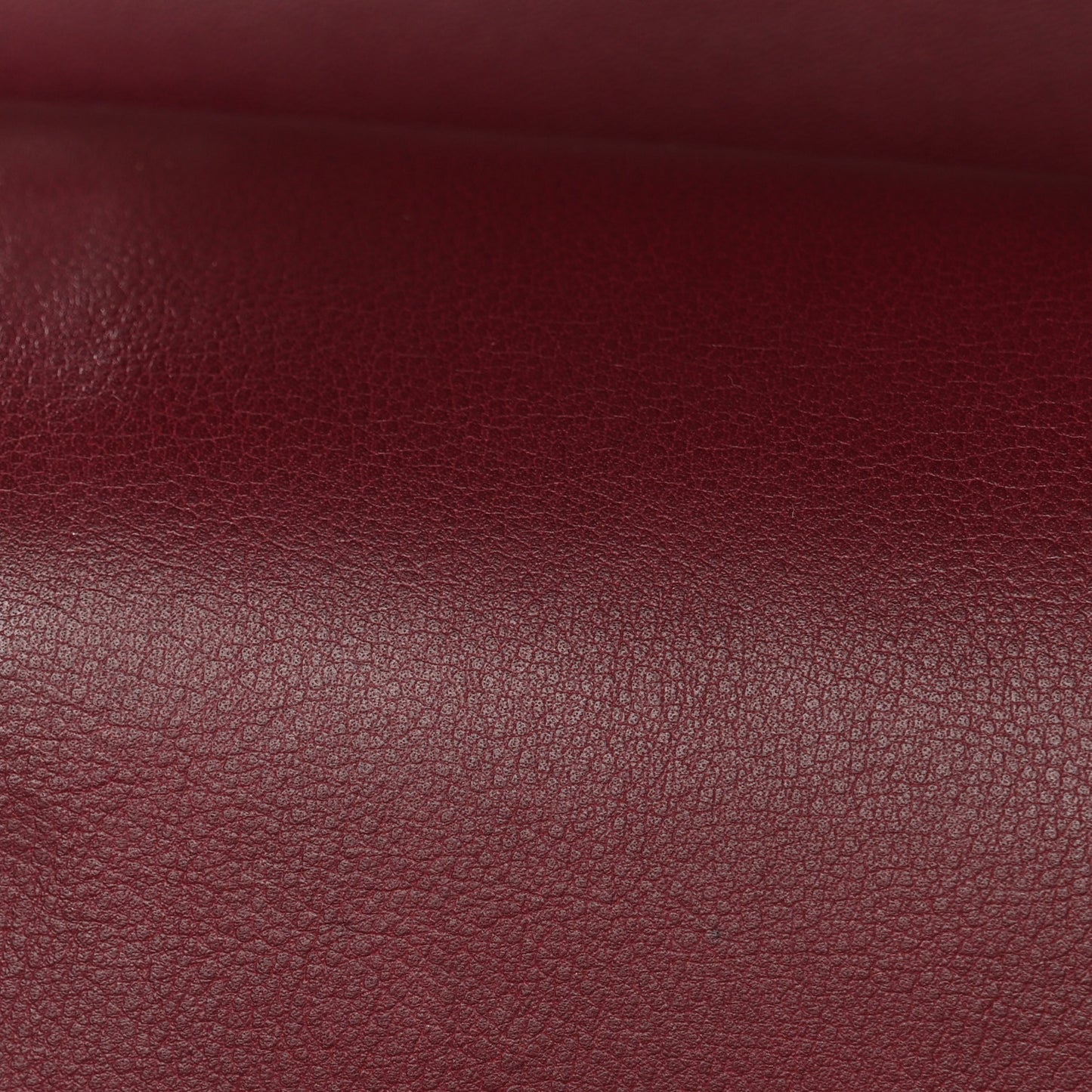 Striated Patent Quilted Jumbo Double Flap Burgundy