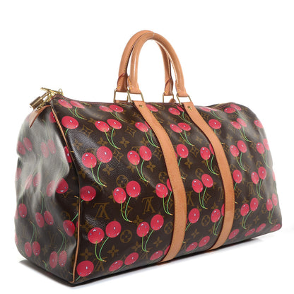 Louis Vuitton Monogram Cerises Keepall 45 3 of 6